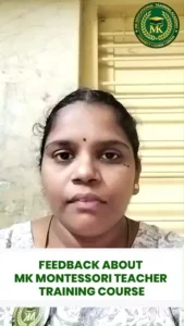feedback about montessori teaching course