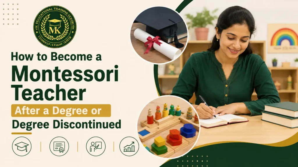 how to become a montessori teacher after a degree