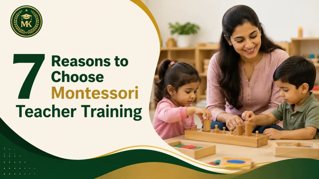 7 reasons to choose montessori teacher training