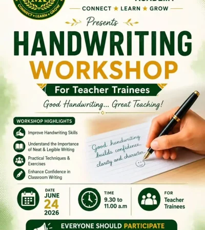 handwriting workshop